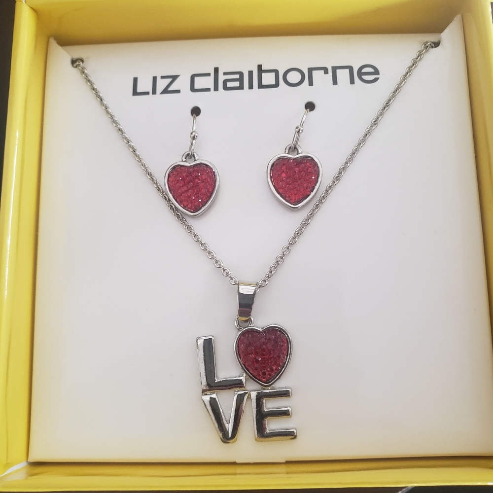 NWT Valentines Jewelry Set - Picture 2 of 3